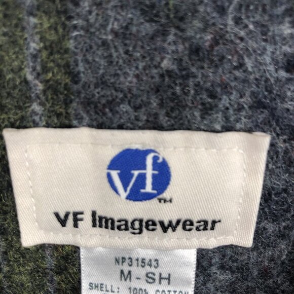 VF Imagewear Jacket Mens M Army Green Heavy Canvas Blanket Lined Barn Chore - Picture 7 of 16